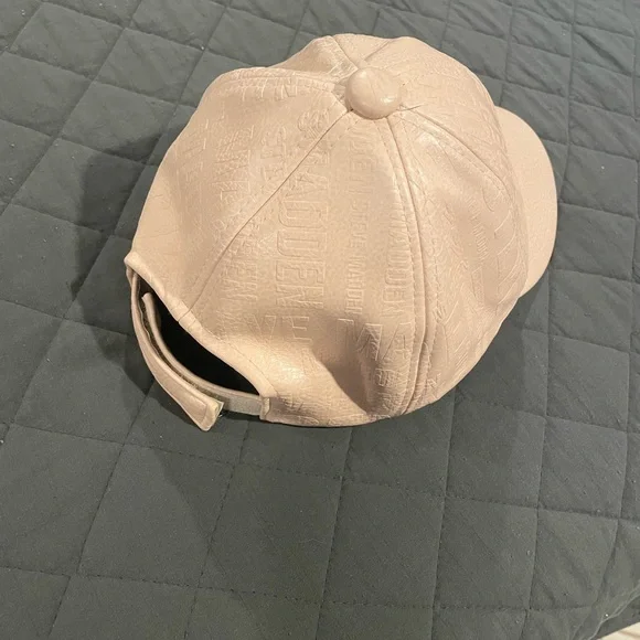 Steve Madden Cream Embossed Cap - Picture 2 of 5